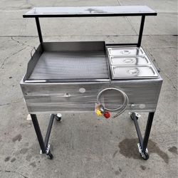 Plancha Taquera Con Repiza I Charolas I Magera 