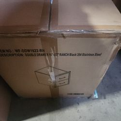 Double Drawer For Outdoor Kitchen 