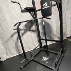 ADVENOR PPOWER TOWER  DIP STATION PULL UP BAR