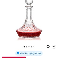 Crystal Wine Decanter Carafe