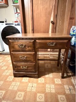 Wood desk