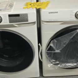 Same Day Delivery, Samsung Front Loading Washer & Dryer Set