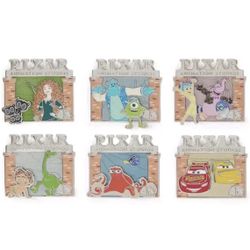 Pixar Animation Studios 40 Years Pin Set 3 – Limited Edition