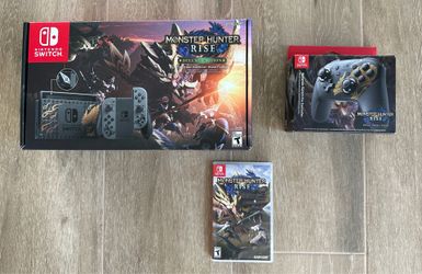 Nintendo Switch Bundle - Monster Hunter Rise Limited Edition