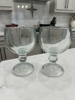 Heavy Glass Margarita glasses