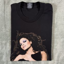 Rare Vintage 00s Janet Jackson "All Into You" 2001 Tour Giant Tag Men’s Large
