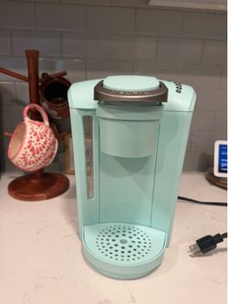 Teal Keurig Coffee Maker