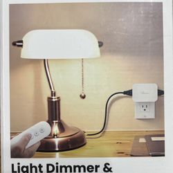 2 in 1 Dimmer Plug/Outlets with Wireless Remote Control