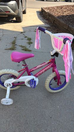 12”Next Buttercup Kids Bike with Training Wheels