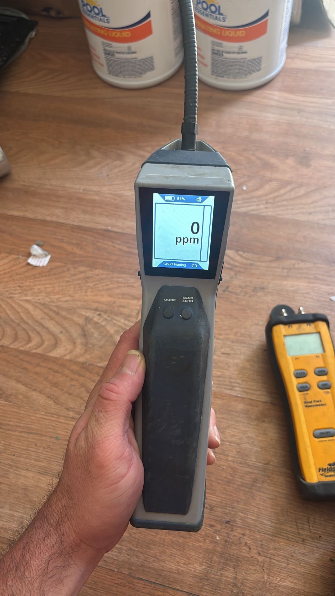 Leak Detector With Portable Monitor Attached Bad Ass Brand New Goes For 1100$