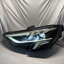 2022 2023 2024 Audi A3 Matrix Design Headlight Left Driver Complete Headlight 