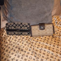 Two Coach Wallets