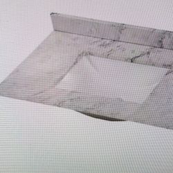 Bathroom sink vanity top