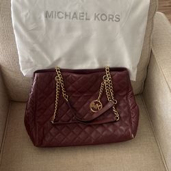 Michael Kors Quilted Leather Tote