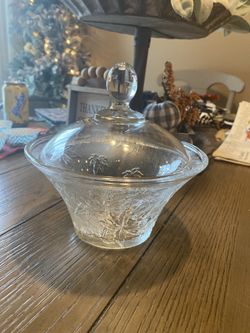 Fall Leave Candy Dish 