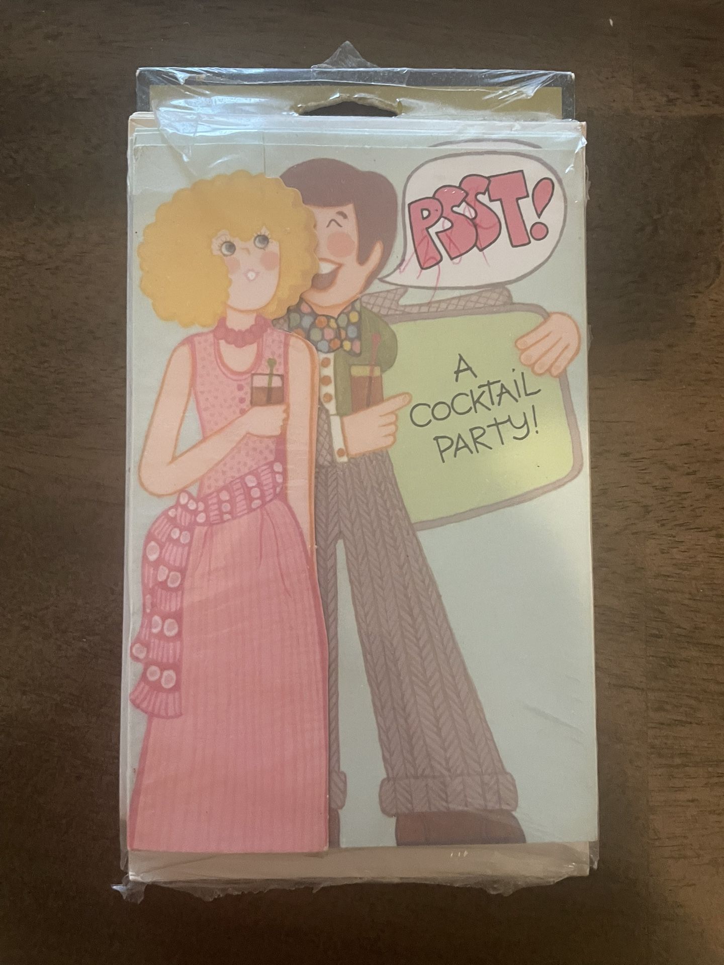 1960s 1970s Party invitations 