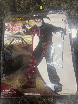 Spirit Sinister Jester Kids Halloween Costume
