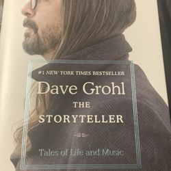 Dave Grohl the Storyteller book.