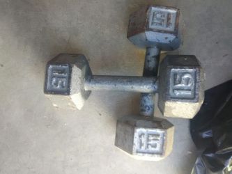 Two-15lbs.