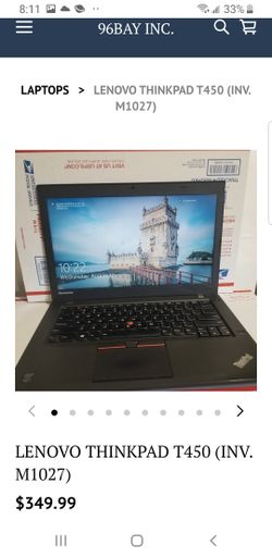 LENOVO THINKPAD T450 (INV. M1027)