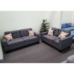 2 Pc Living Room Sofa And Loveseat  //  November Sale 