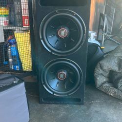 2 12 Inch Jbl Subwoofers Barely Used