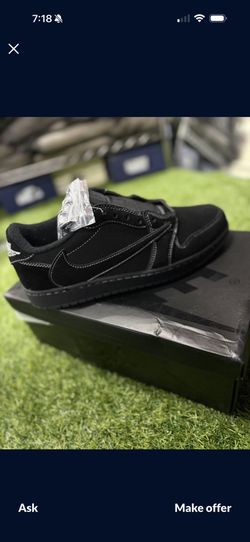 Jordan 1 Retro Low OG SP Travis Scott Black Phantom