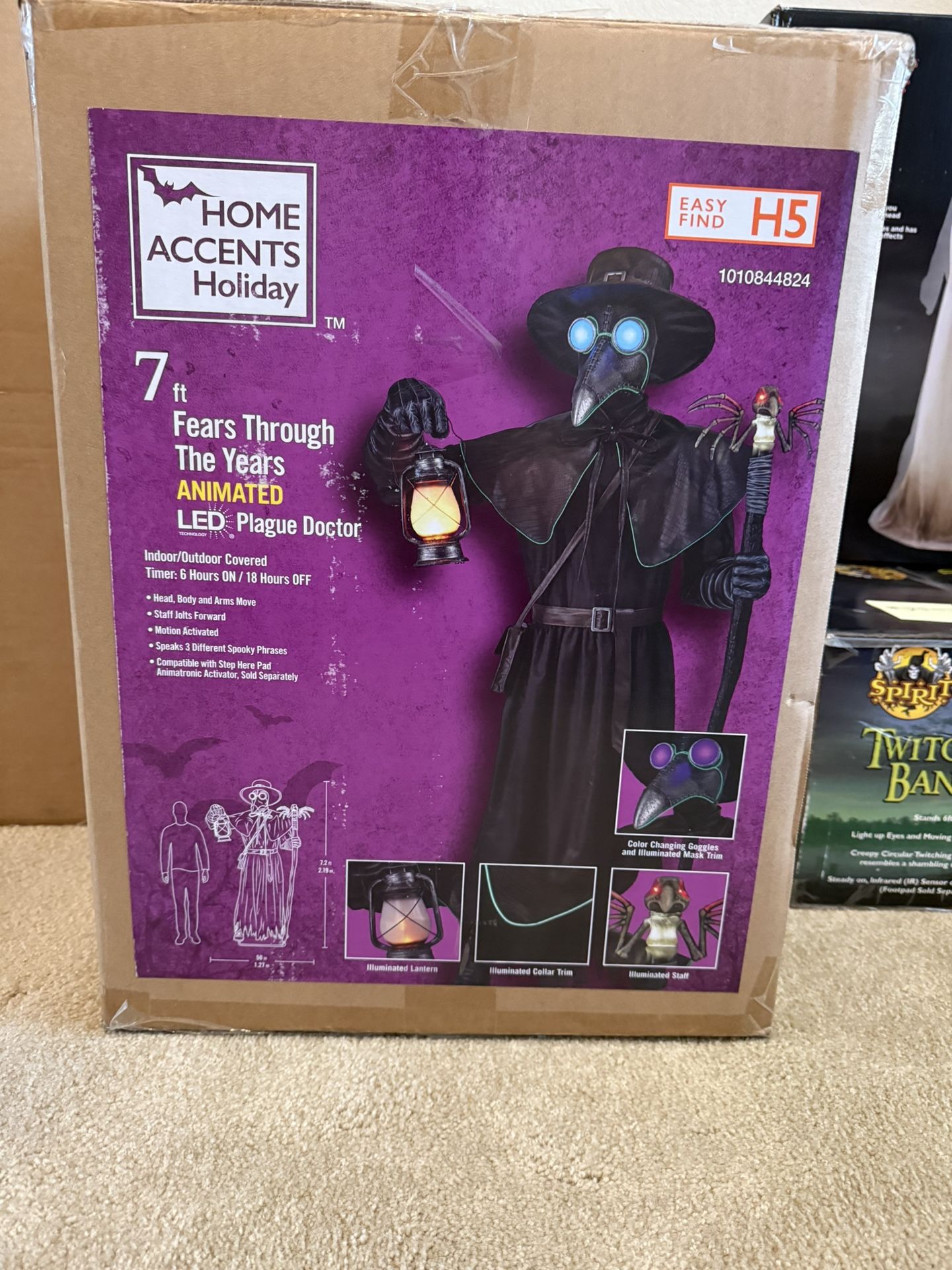 Halloween LED Plague Doctor