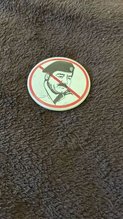Pin Of  Saddam Hussein   “Rare”