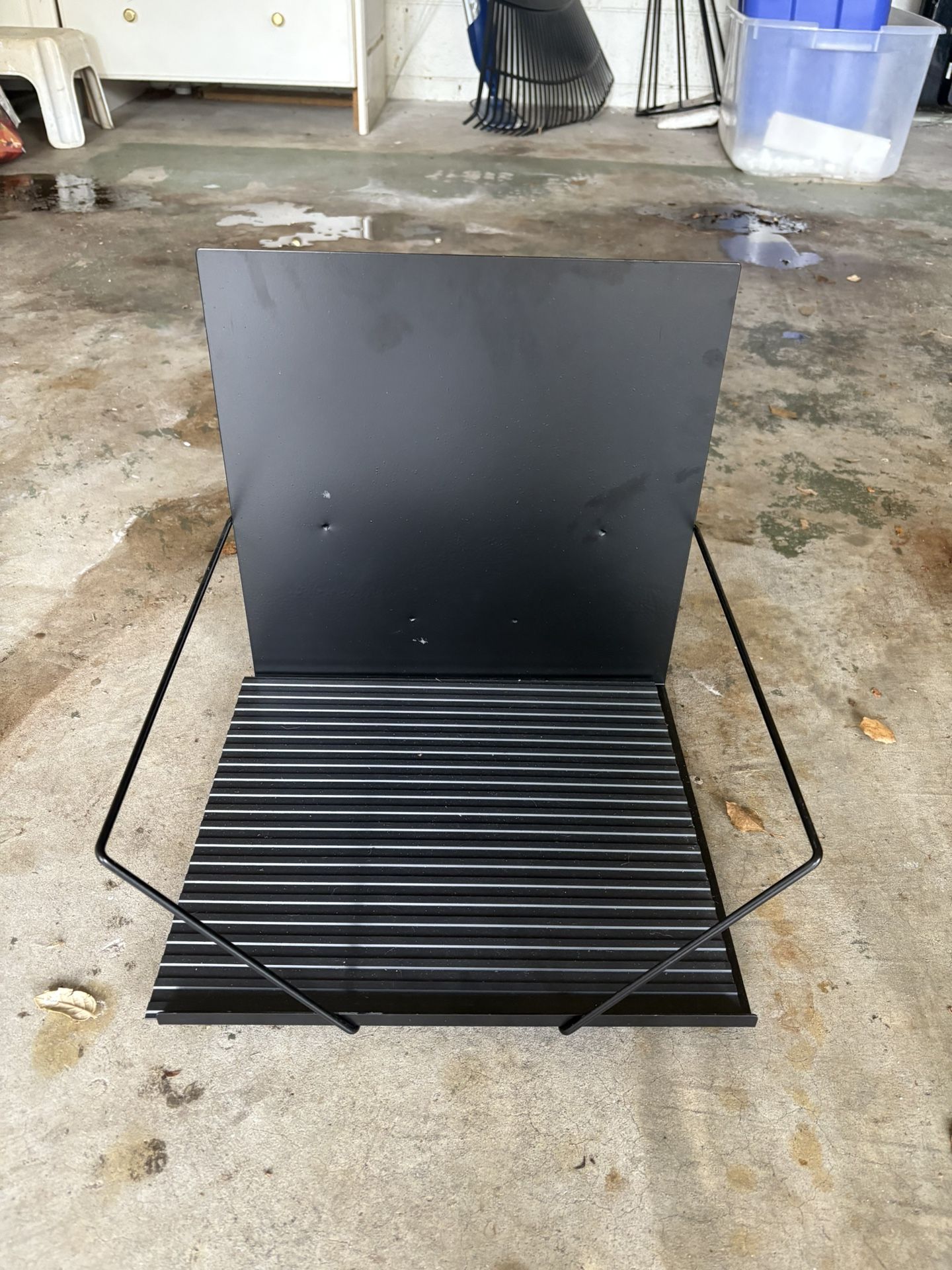 Black Vinyl Record Bin-e LP Storage