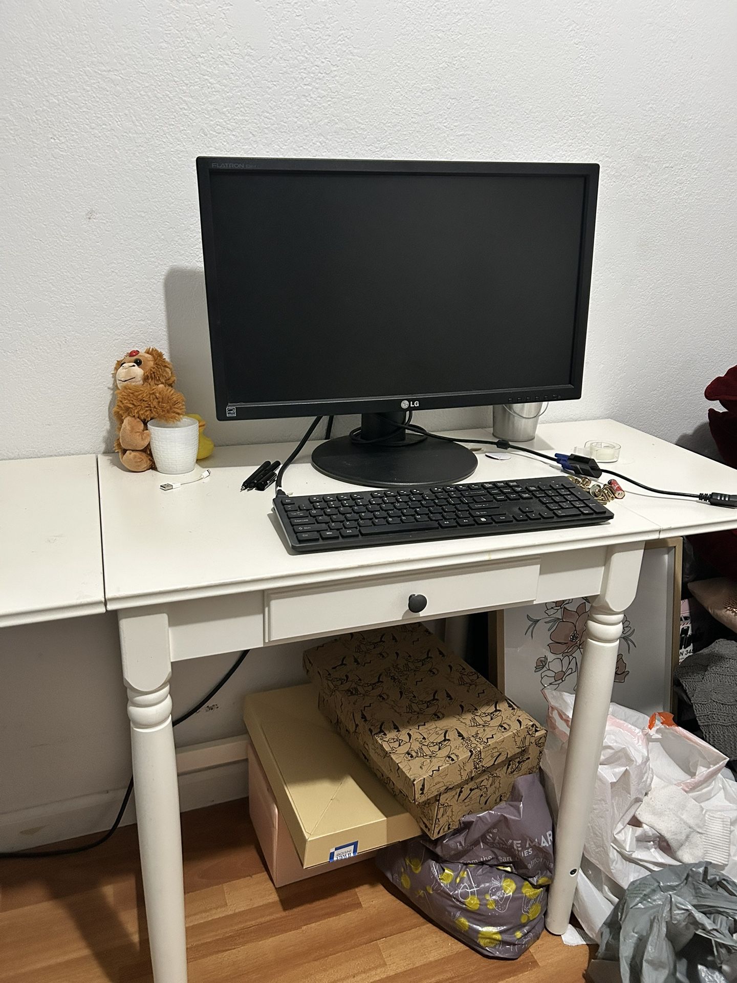 White Desk