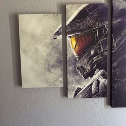 Master Cheif Legendary Wall Art