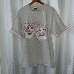 Vintage Cat Shirt