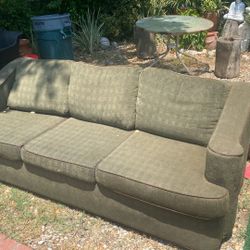 Dark Green Couch