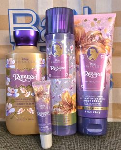 Bath & Body Works Disney Princess Collection 4-ct ~ Rapunzel