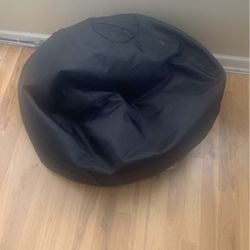 Big Joe black Bean Bag