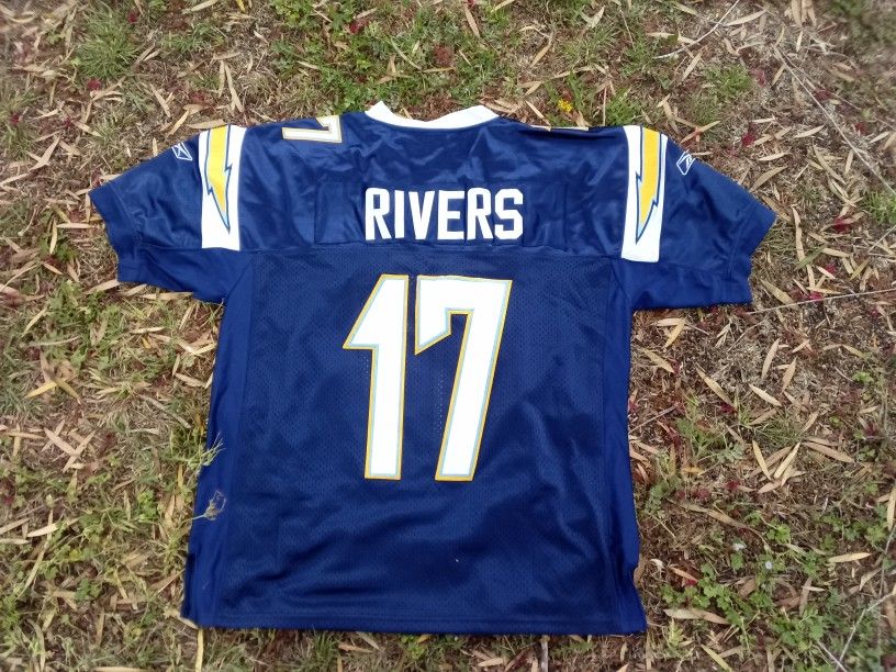 CHARGERS JERSEY - RIVERS 17 - AUTHENTIC NFL