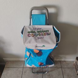 Girl Scout Cookie Rolling cart - $30