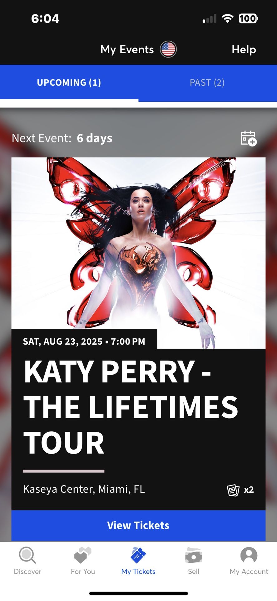 Katy Perry Tickets