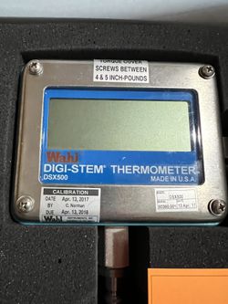 Wahl Digi-stem Thermometers DSX500 - NIB X2