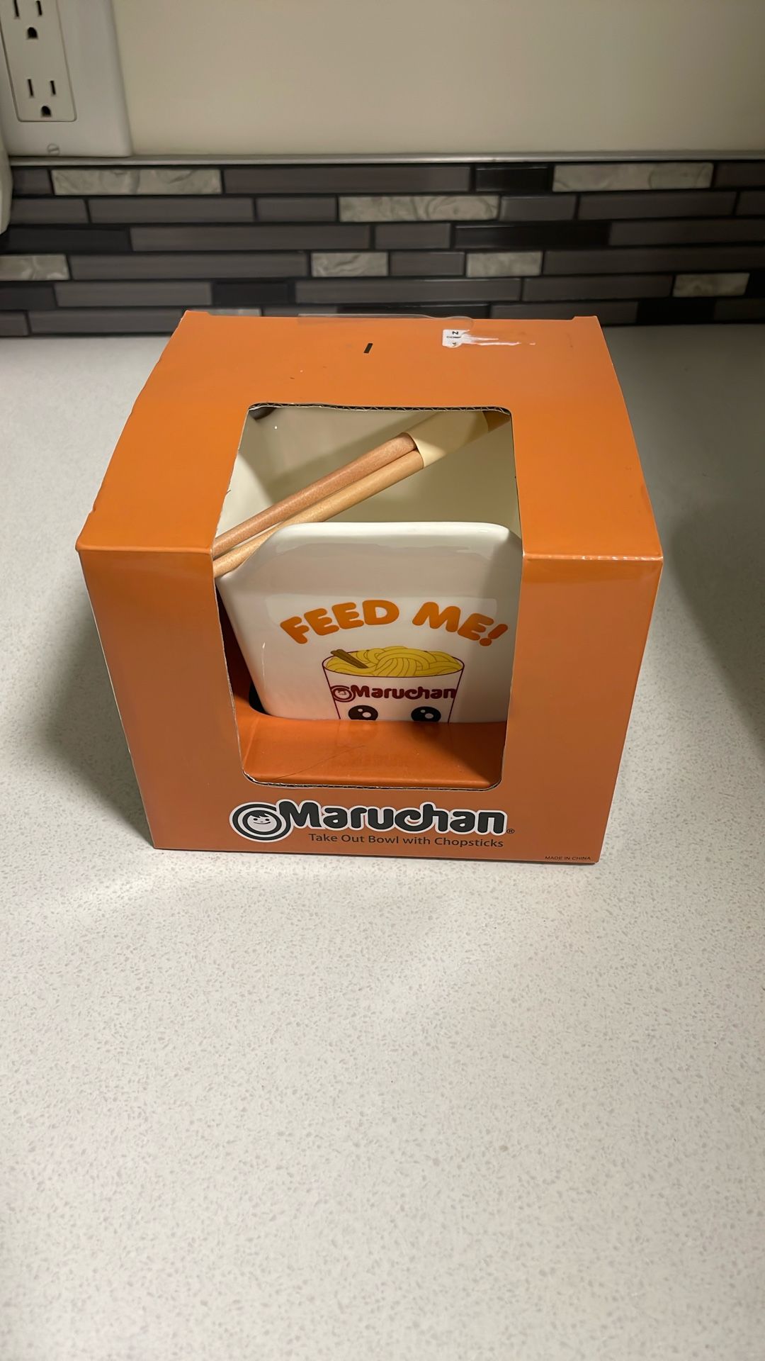Maruchan Bowl With Chopsticks