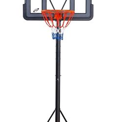 Portable Basketball Hoop,4.8 to 10ft Height Adjustable Basketball Goal