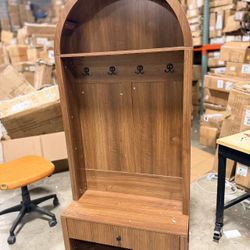 Shoe Cabinet, 8-Tier Shoe Storage Racks With Adjustable Shelves brown $150  