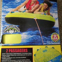 Airhead Towable Tube (New In The Box) & New Tow Rope