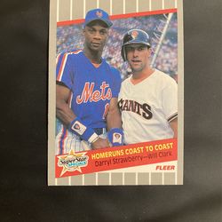 Superstar Specials Darryl Strawberry- Will Clark