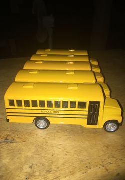 5” Long and 1 1/2” tall School bus $5 each