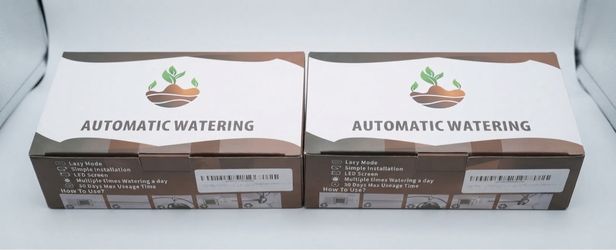 2-Pack Automatic Drip Irrigation Watering System Kit – Brand New In Box!