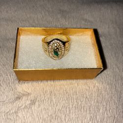 Gold plated size 10 San Judas ring