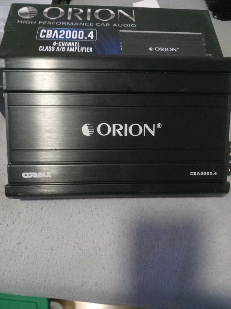 Orion 4 Channel amp