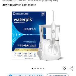 WATERPIK AQUARIUS FLOSSER